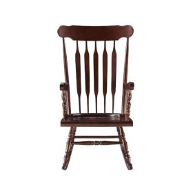 Raina Rocking Chair; Cappuccino Finish