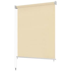 Outdoor Roller Blind 47.2"x55.1" Cream